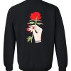 Okinawa Rose Sweatshirt Back