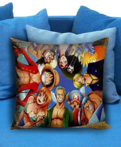 One Piece Crew Pirates Anime Manga Pillow Case