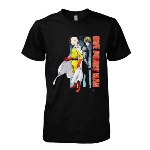 One Punch Man Saitama Punching tshirt