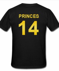 PRINCES couple tshirt back