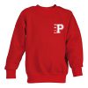 P pink sweatshirt