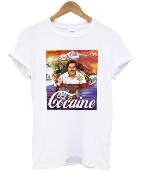 Pablo Escobar Enjoy Cocaine T Shirt