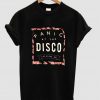 Panic! At The Disco Floral Muscle tshirt