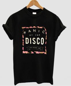 Panic! At The Disco Floral Muscle tshirt