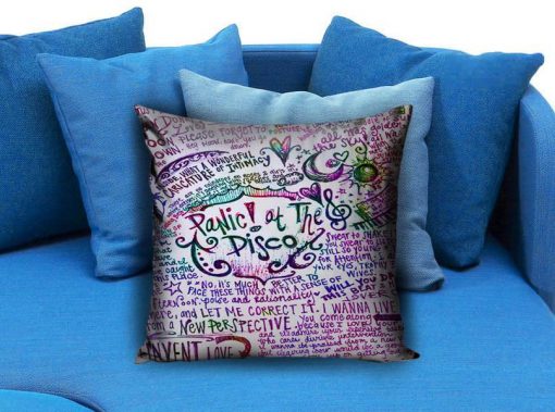 Panic at the disco Pillow Case