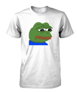 Pepe Sad Meme Logo tshirt
