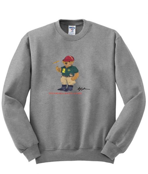 Polo bear by sweatshirt