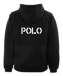 Polo back hoodie