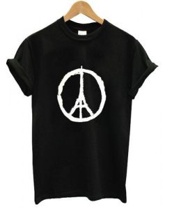 Pray for Paris Peace for Paris T shirt