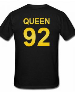 QUEEN couple tshirt back