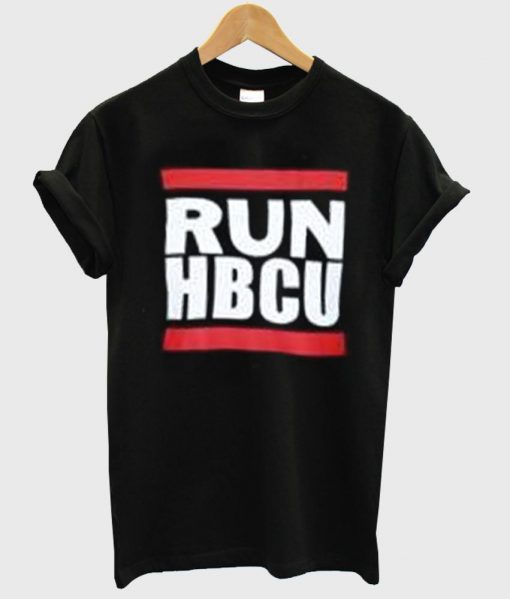 RUN HBCU T shirt