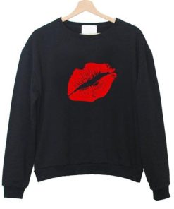Red Lips Sweatshirt