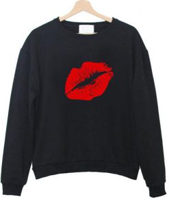 Red Lips Sweatshirt