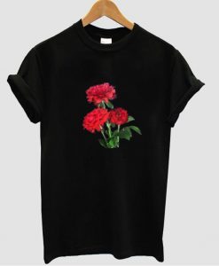 Red rose tshirt