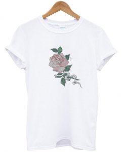 Rose And Snake Tshirt