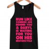 Run Like Zombie Tanktop