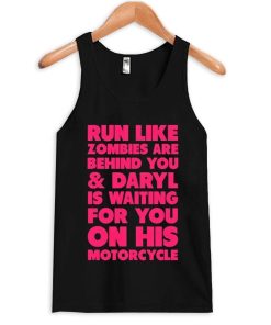 Run Like Zombie Tanktop