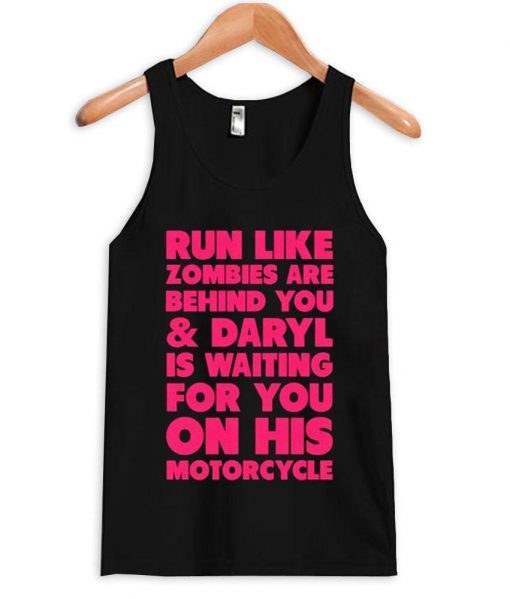 Run Like Zombie Tanktop