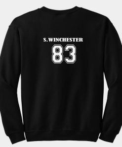 S. winchester 83 sweatshirt black