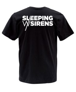SLEEPING WITH SIRENS BACK T shirt