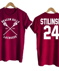 Teen Wolf shirt beacon hills tshirt STILINSKI 24 Tshirt