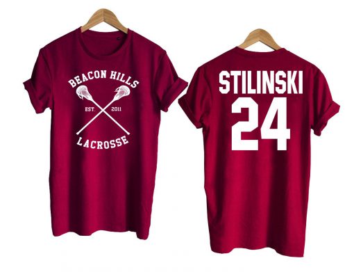 Teen Wolf shirt beacon hills tshirt STILINSKI 24 Tshirt