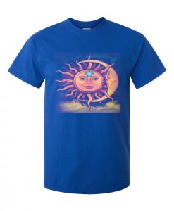 SUN moon tshirt