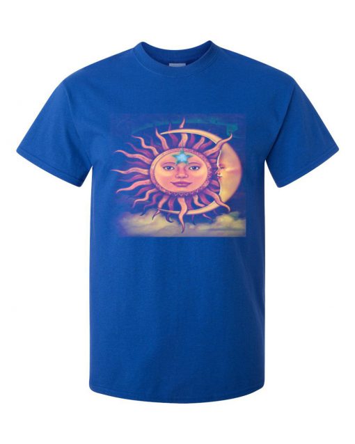 SUN moon tshirt