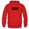 Savage Red Hoodie