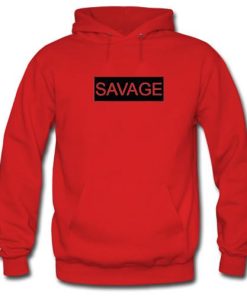 Savage Red Hoodie