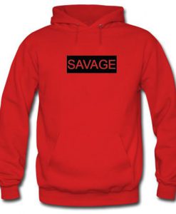 Savage Red Hoodie