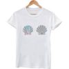 Shell bra T shirt