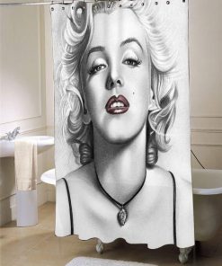 Marilyn Monroe  shower curtain customized design for home decor