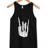 Skeleton Hand Vest Tank Top