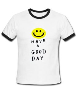 Smily face tshirt ring