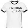 Smoking kills tshirt ring