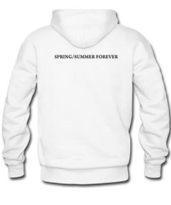 Spring summer forever hoodie back