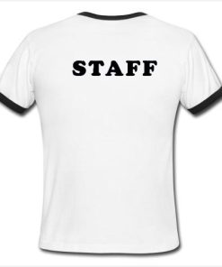 Staff Tshirt Ringer Back