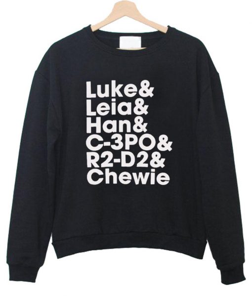 luke& leia& sweatshirt