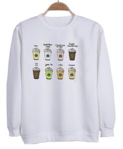 Starbucks coffee drink  switer