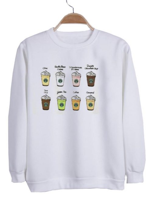 Starbucks coffee drink  switer