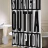 Straight Outta Compton shower curtain customized design for home decor