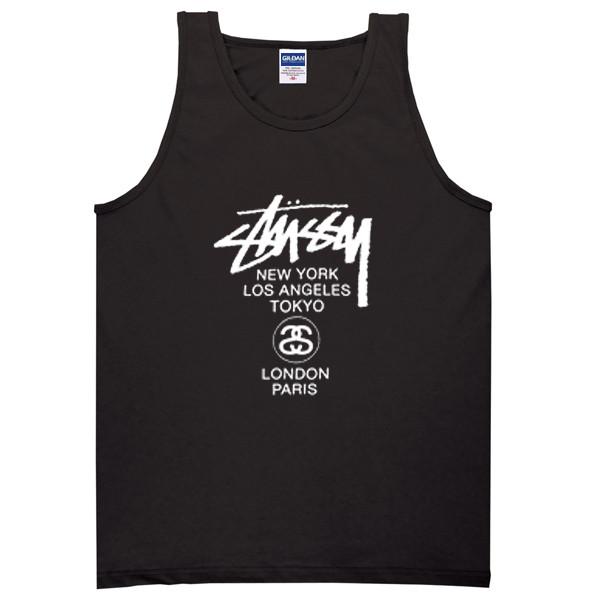 正規店仕入れの Stussy_New_York_Los_Angeles_To トップス