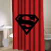 Superman shower curtain customized design for home decor