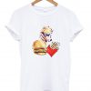 T-rex fries burger T Shirt