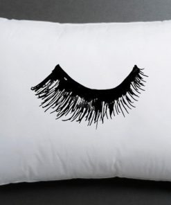 The Lashes left Pillow case