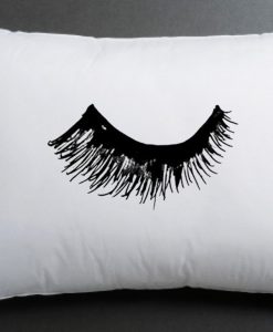 The Lashes left Pillow case