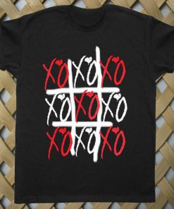 Red White Tic tac toe Trust Issues T shirt