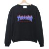 Thrasher Blue Flames Sweatshirt