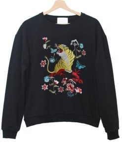 Tiger Floral Sweatshirt